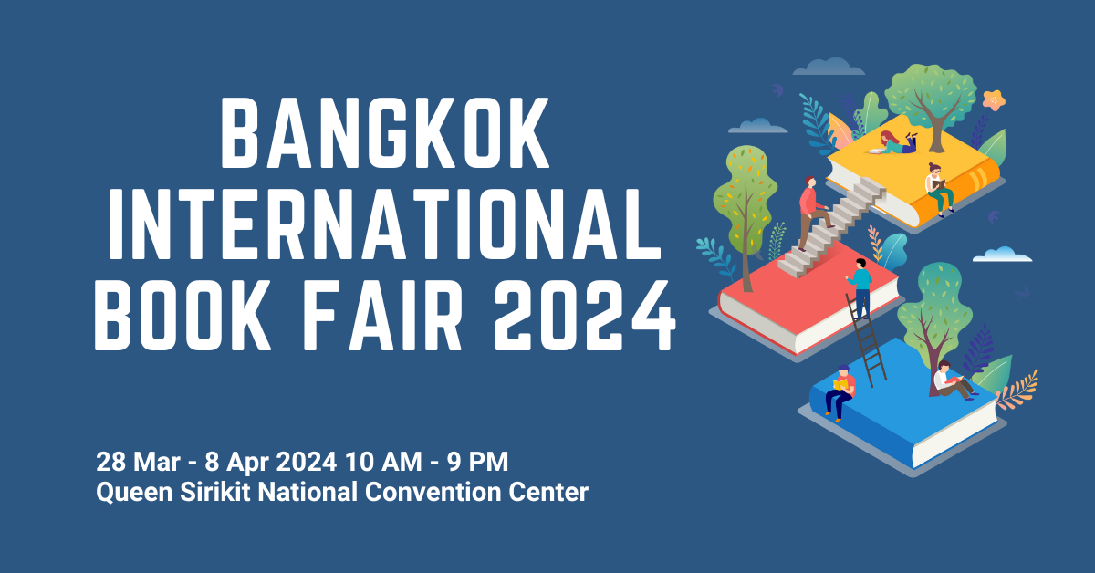 Bangkok International Book Fair 2024 สมาคมผู้จัดพิมพ์และผู้จำหน่าย